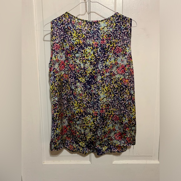 Multi Color Flowy Tank - Picture 2 of 3